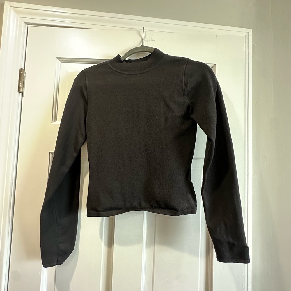 Black Long Sleeve Top